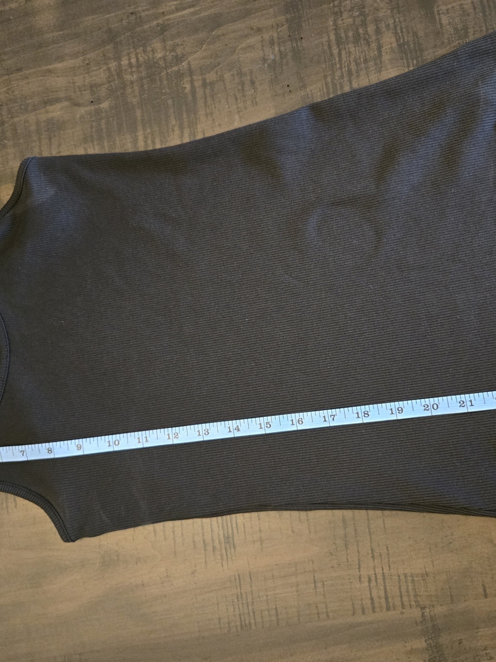 Under Armour Black Ribbed Performance Racerback Tank - Picture 6 of 6